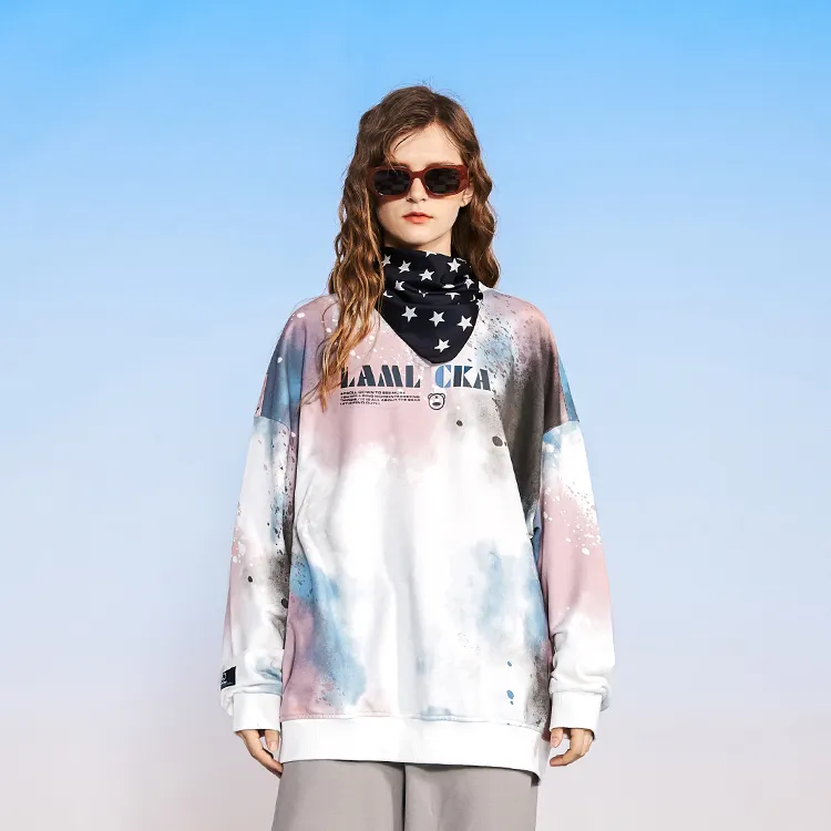 LAMLICKA Sweatshirt Unisex White-2