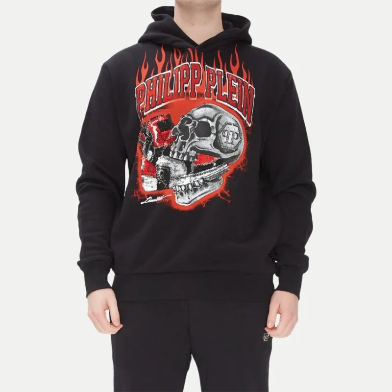 PHILIPP PLEIN Sweatshirts Men Black-3