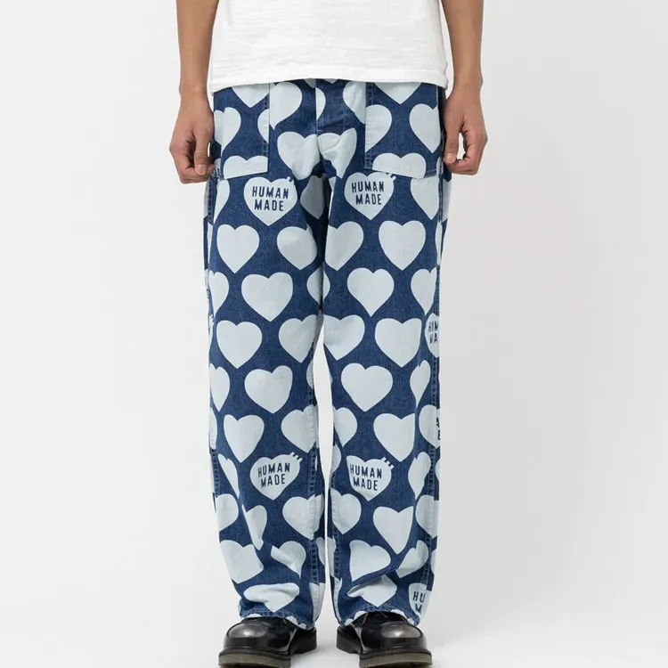 HUMAN MADE Heart Baggy Denim Pants-2