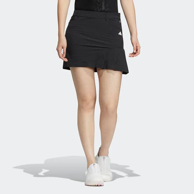 Adidas Casual Short Skirts Women's Black-1