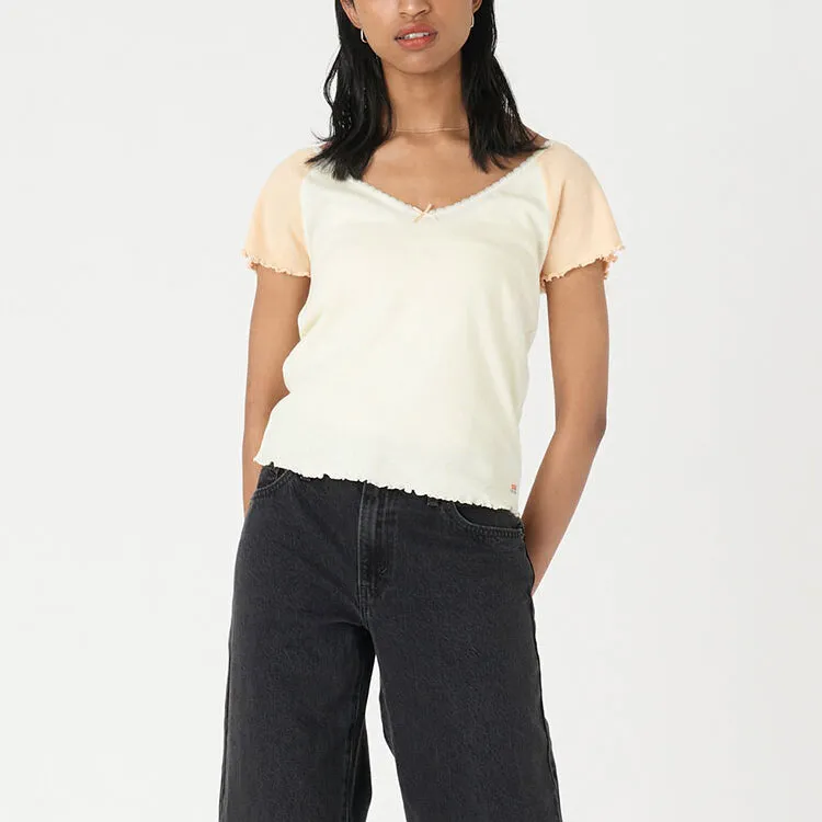 Levis Crop Tops Women's White-2