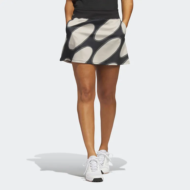 Adidas X Marimekko Casual Short Skirts Women's Beige-1