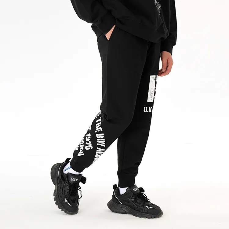 Boy London Knitted Sweatpants Unisex Black-4