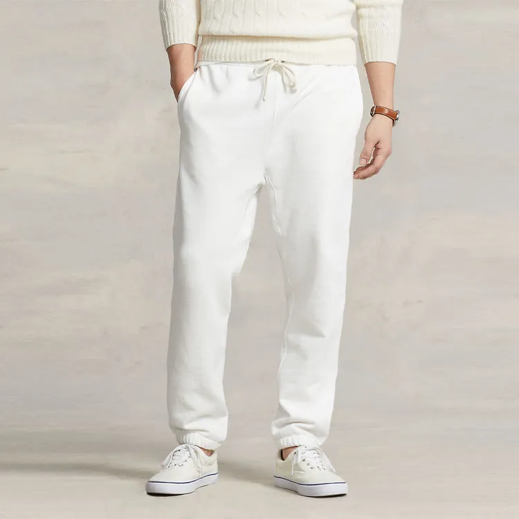 Polo Ralph Lauren Knitted Sweatpants Men White-3