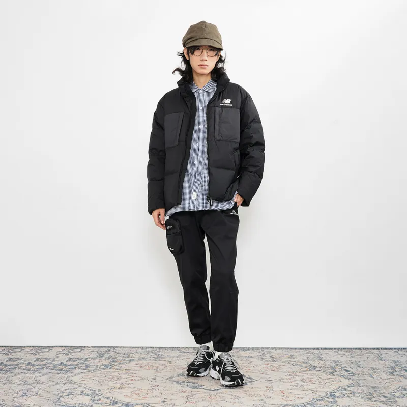 New Balance Down Jackets Unisex Black-6