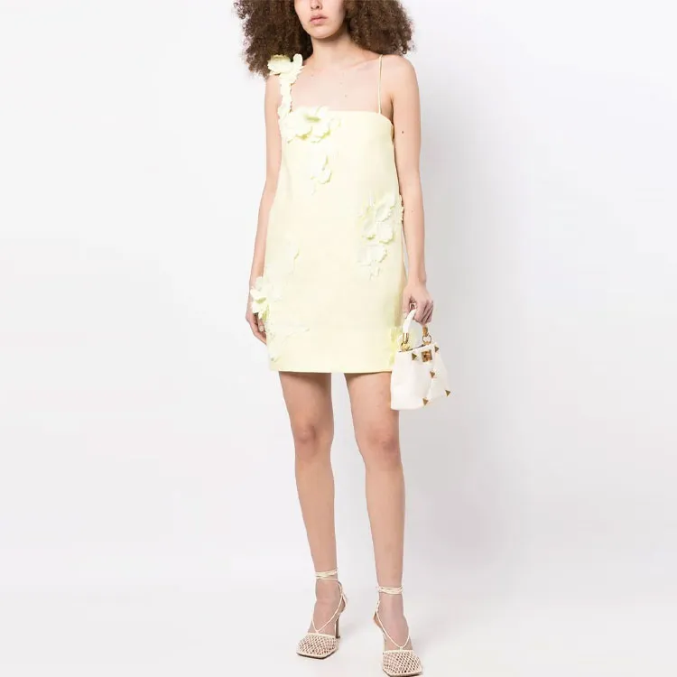 Zimmermann Sleeveless Dresses Women's Pink Wax Yellow-1