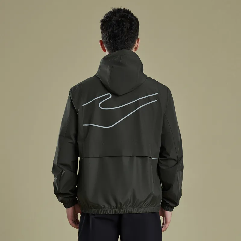 Erke Jackets Men Rain Green-2