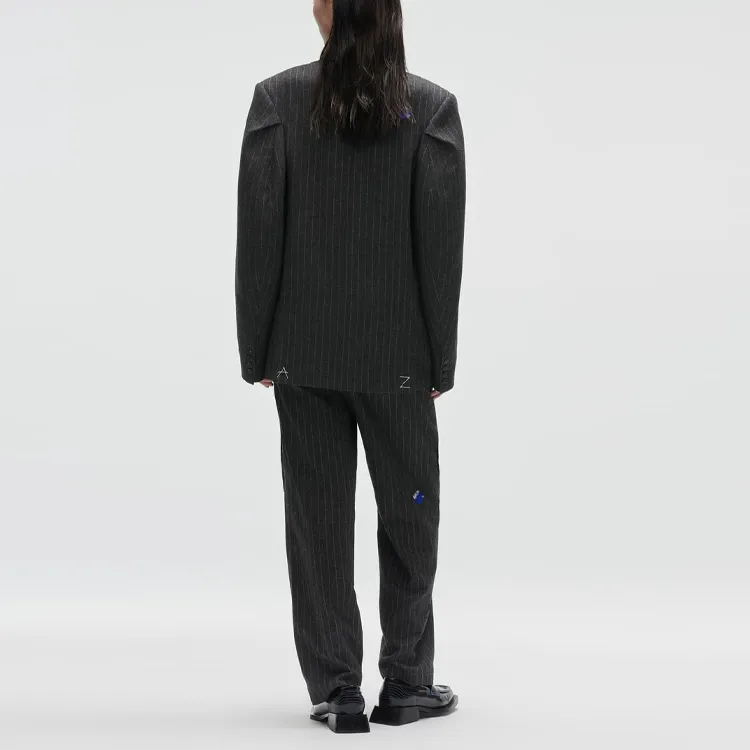 Zara X ADER ERROR ADER ERROR X Zara Business Suits Unisex Gray-3