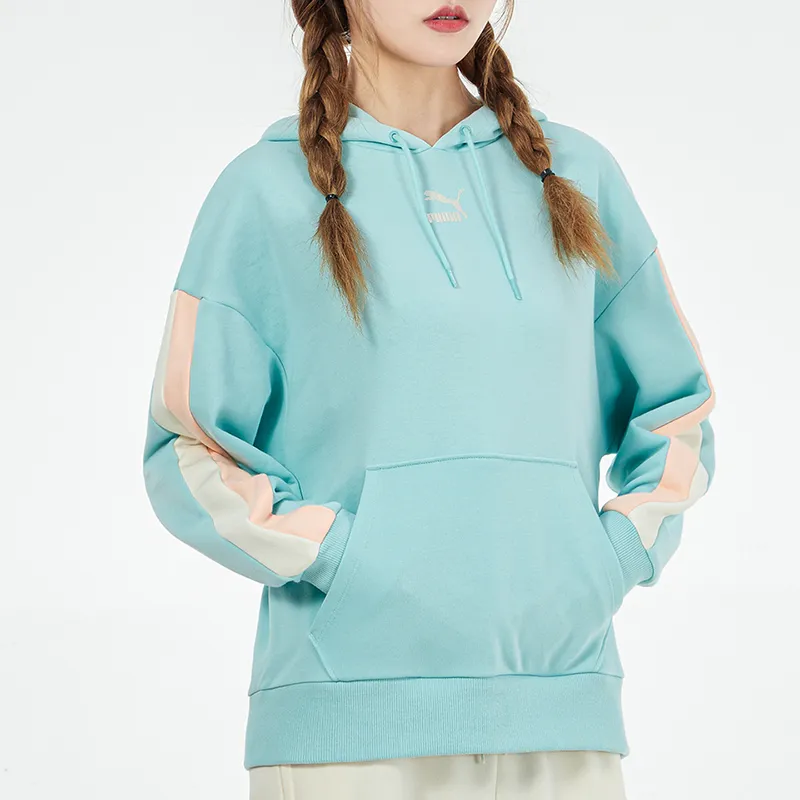 PUMA CLSX Sweatshirts Women's Uniform Blue-4