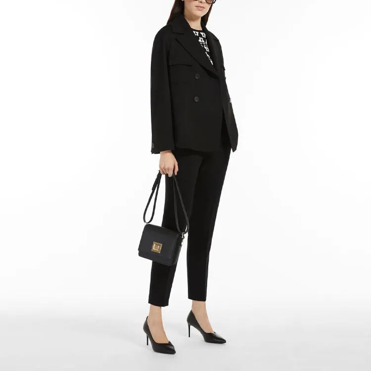 MaxMara Casual Pants Women's Navy Blue-1