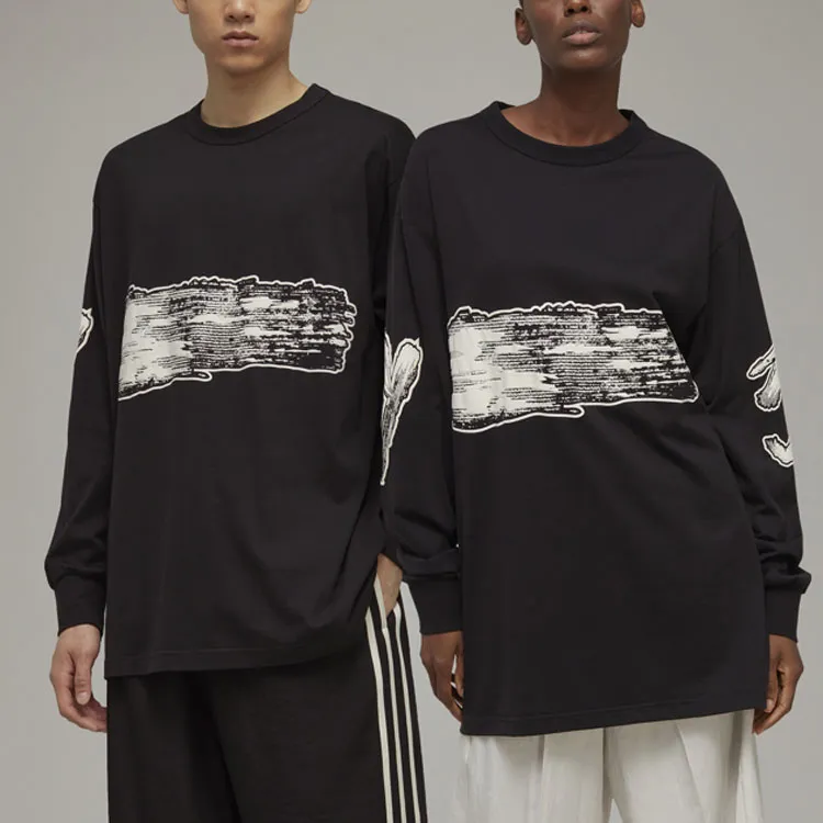 Y 3 T Shirts Men Black-5