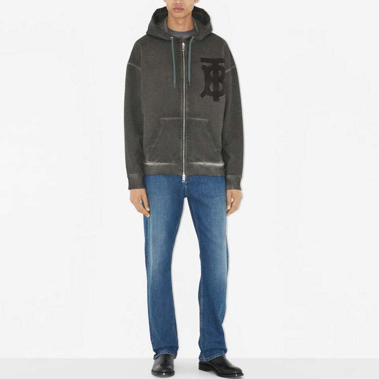 バーバリーBurberry MONOGRAM MOTIF COTTON HOODIE 8024604 バーバリーBurberry MONOGRAM MOTIF COTTON HOODIE 8024604