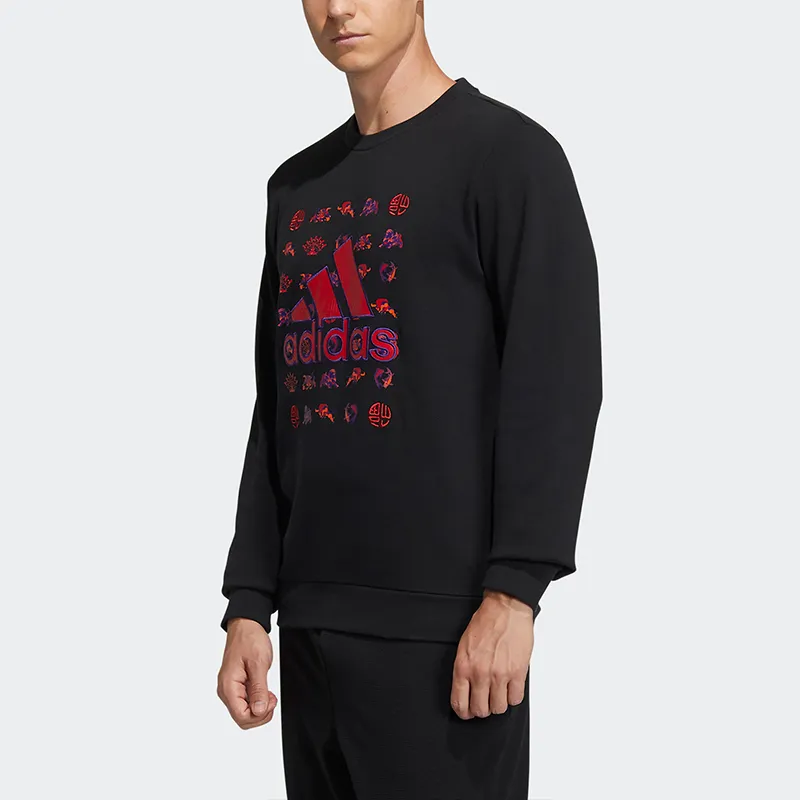 Adidas CNY Collection Sweatshirt Men's Black-3