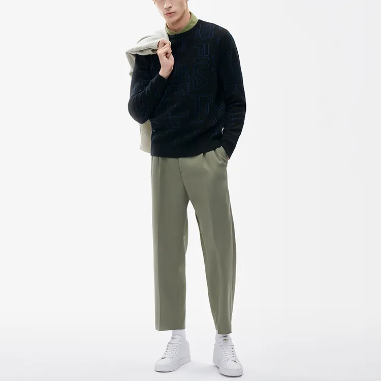 FILA Sweaters Men Jet Black-2