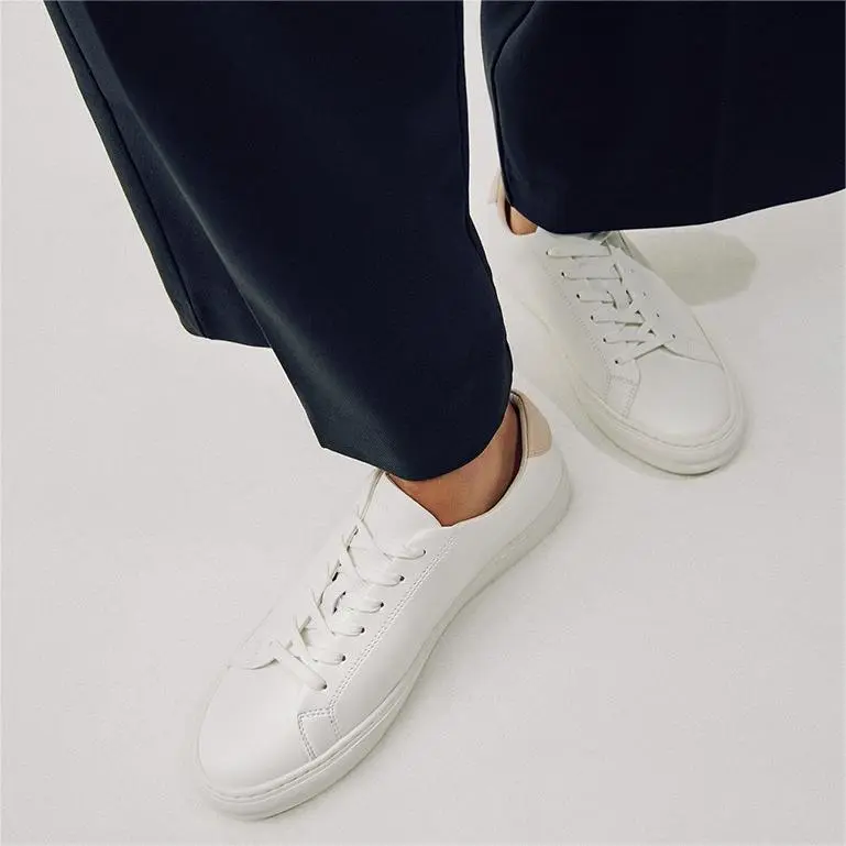 PEDRO Icon Collection Stylish Skateboarding Shoes Men's White-3