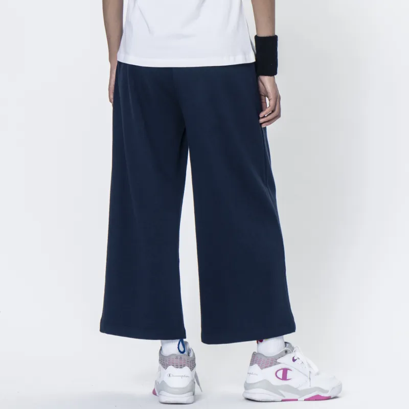 Champion Straight Casual Pants Japan Version Women's Navy Blue-3