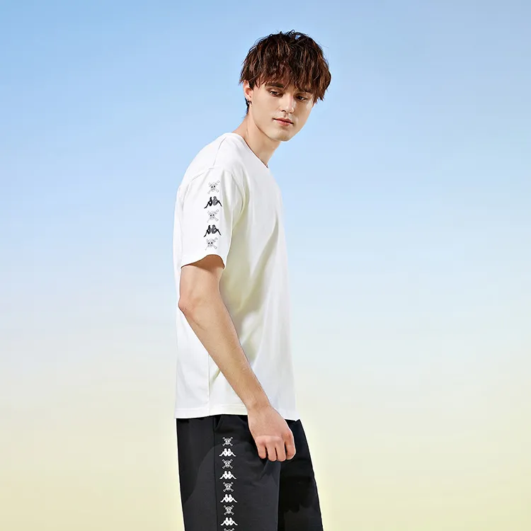 Kappa x HAIZEIWANG Drop Shoulder Sleeve T-Shirt Unisex-3