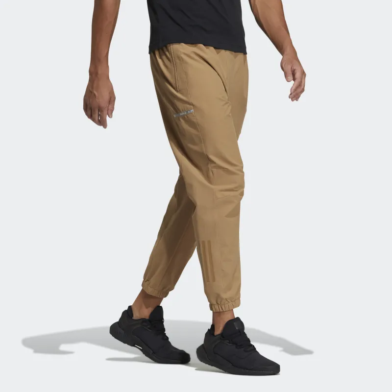 Adidas Sports Pants Men Yellow Paper-3