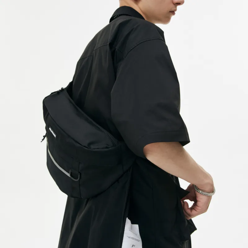 FPA Polyester Fanny Pack Regular Unisex Black/Gray-3