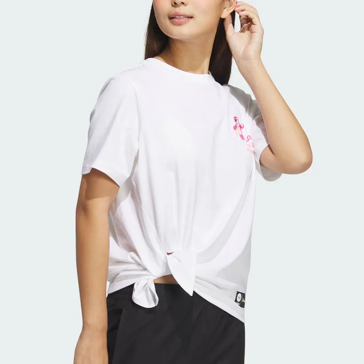 Adidas Neo T Shirt Women's White-3