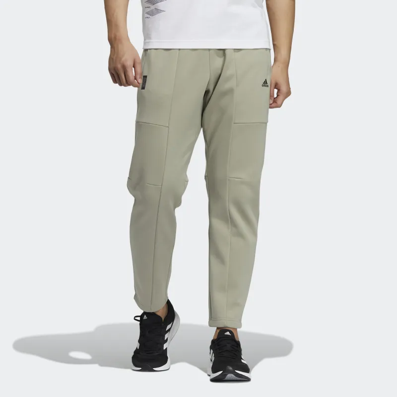 Adidas Wuji Series Knitted Sweatpants Men Khaki-2