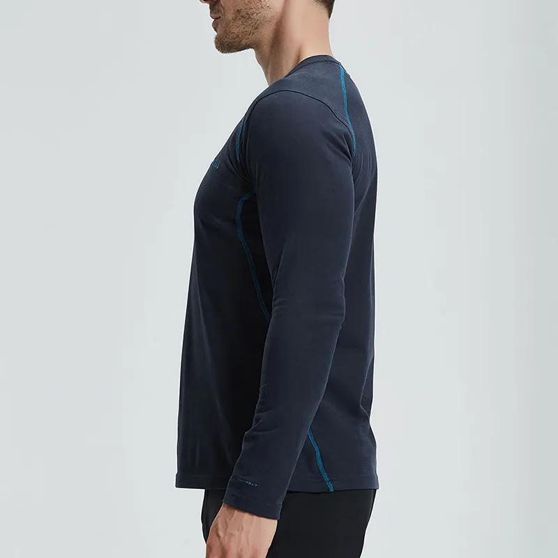 Columbia T Shirt Men's Navy Blue-4