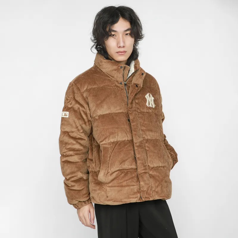 MLB Down Jacket Winter Unisex Dark Beige-3