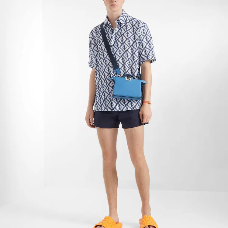 FENDI FF Printed Oversized Shirt-1