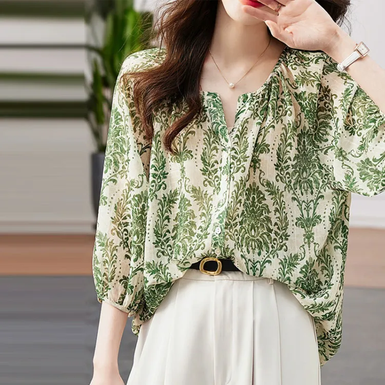 Dme Shirts Women's Seaweed Green-2