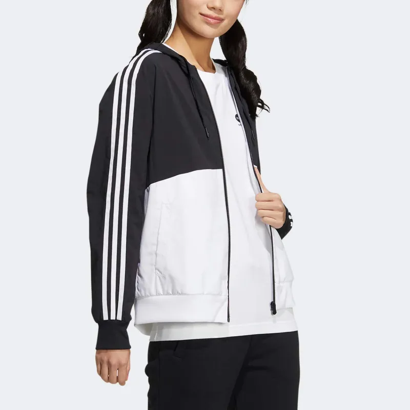 Adidas Neo Jacket Women's Black White-3