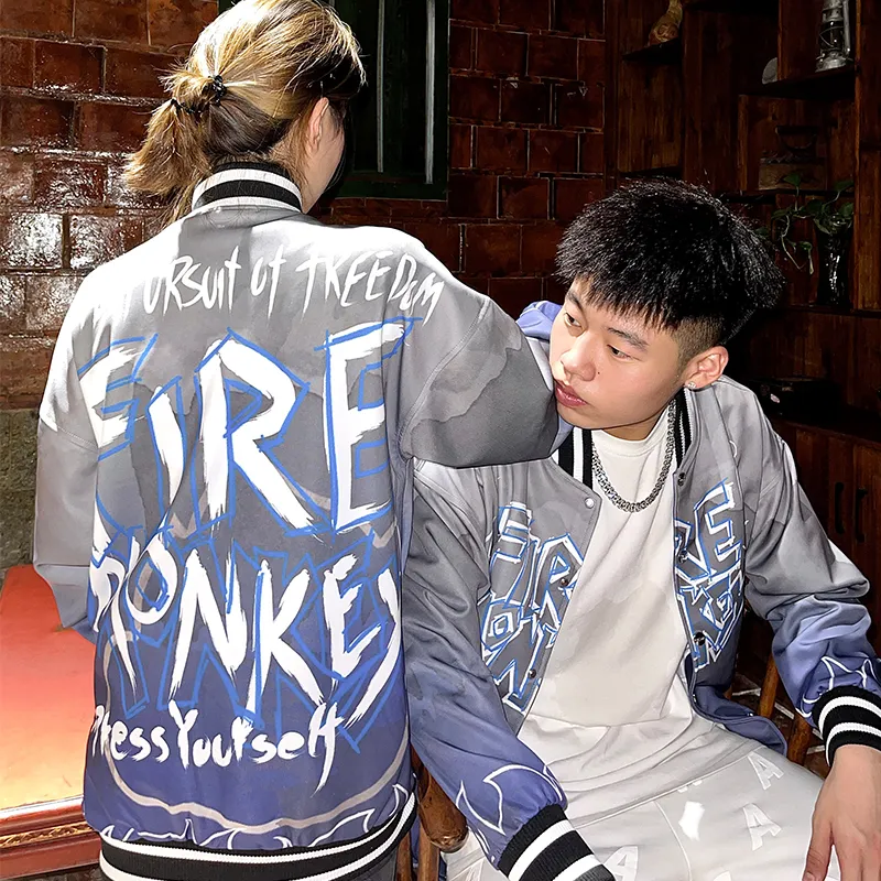 FireMonkey Baseball Jacket Unisex-2