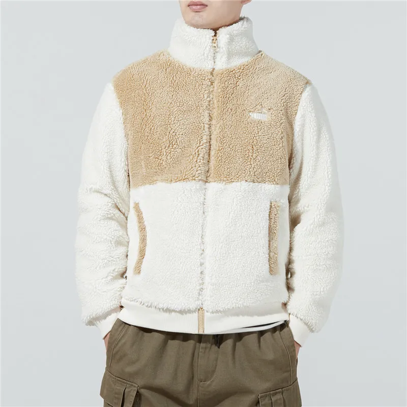 PUMA Velvet Jackets Men White-2