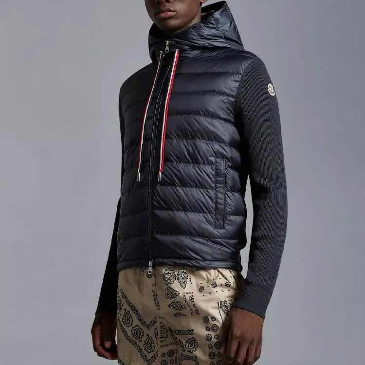 Moncler Zip-Up Hooded Padded Jacket-3