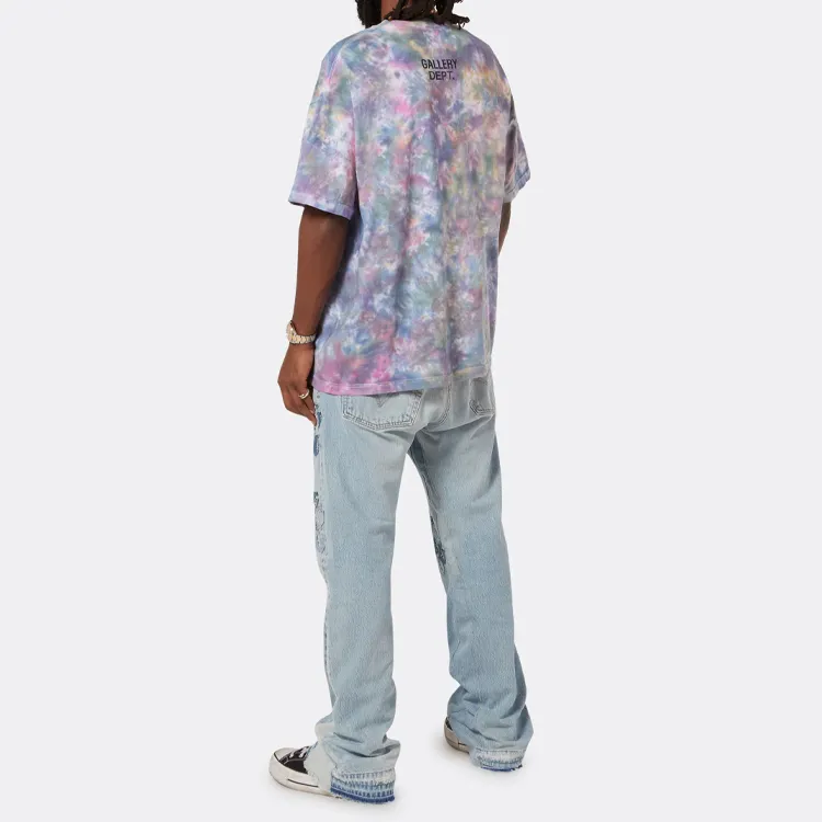 Gallery Dept. Stop Being Racist Tie Dye T shirt-4