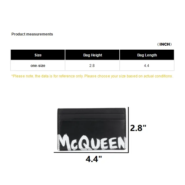 Alexander McQueen Logo Stamp Card Holder-6