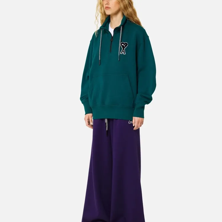 PUMA X Ami Half Zip Sweatshirt-3