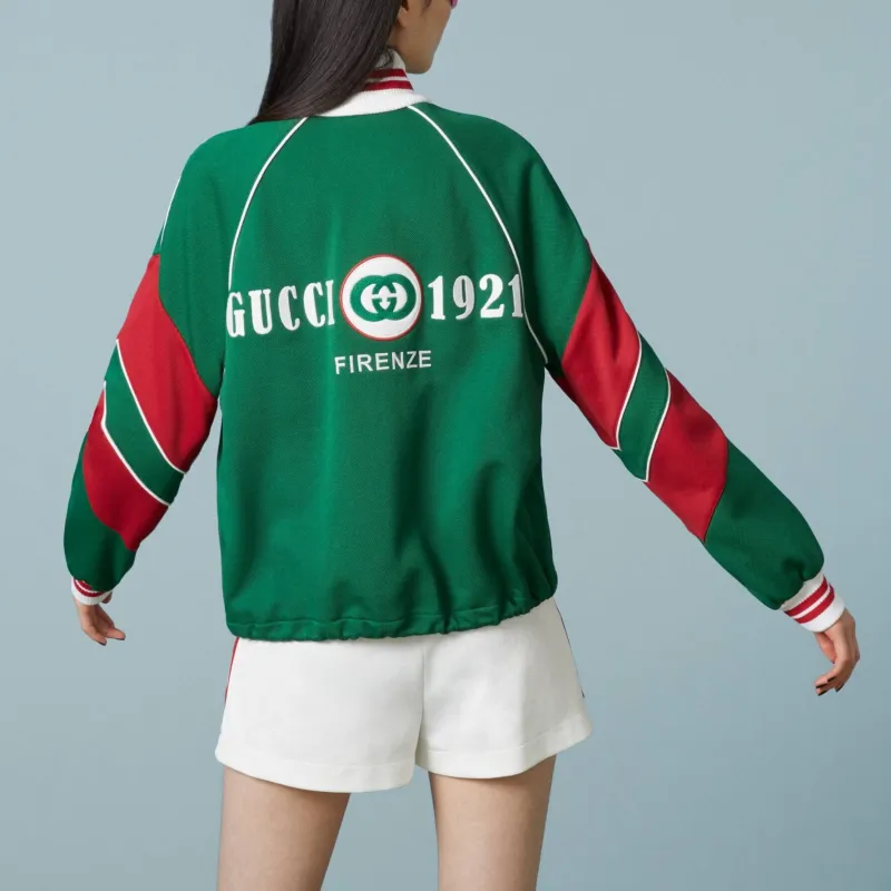 GUCCI Sweatshirts Women's Green-2