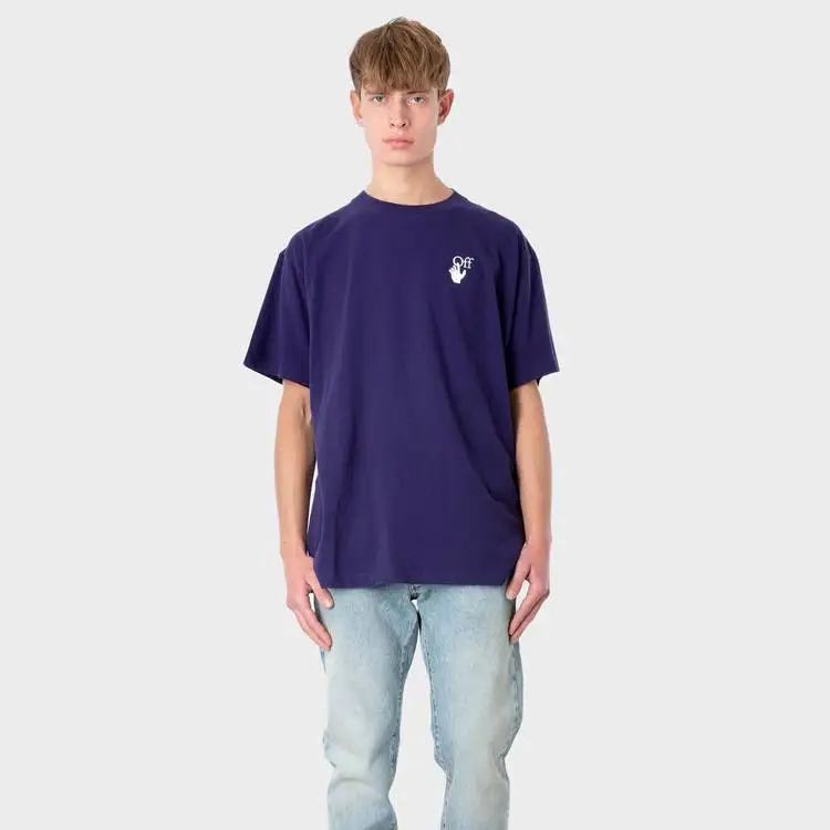 OFF WHITE Arrow Print Logo Marker S/S Over Tee-2