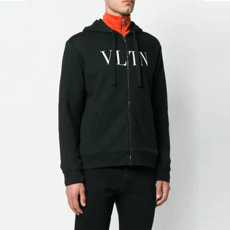 Valentino Vltn Cotton Hoodie-1