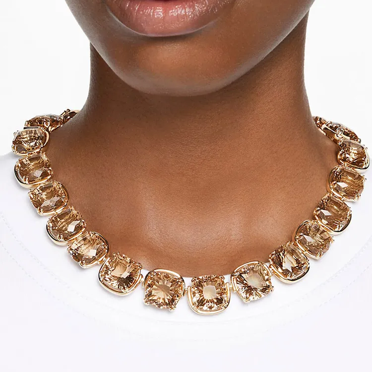 Swarovski Harmonia Necklaces Women's Gold-2