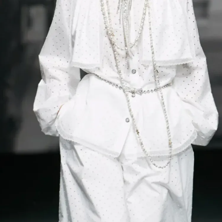 CHANEL Waist Chains Women's Silver-1