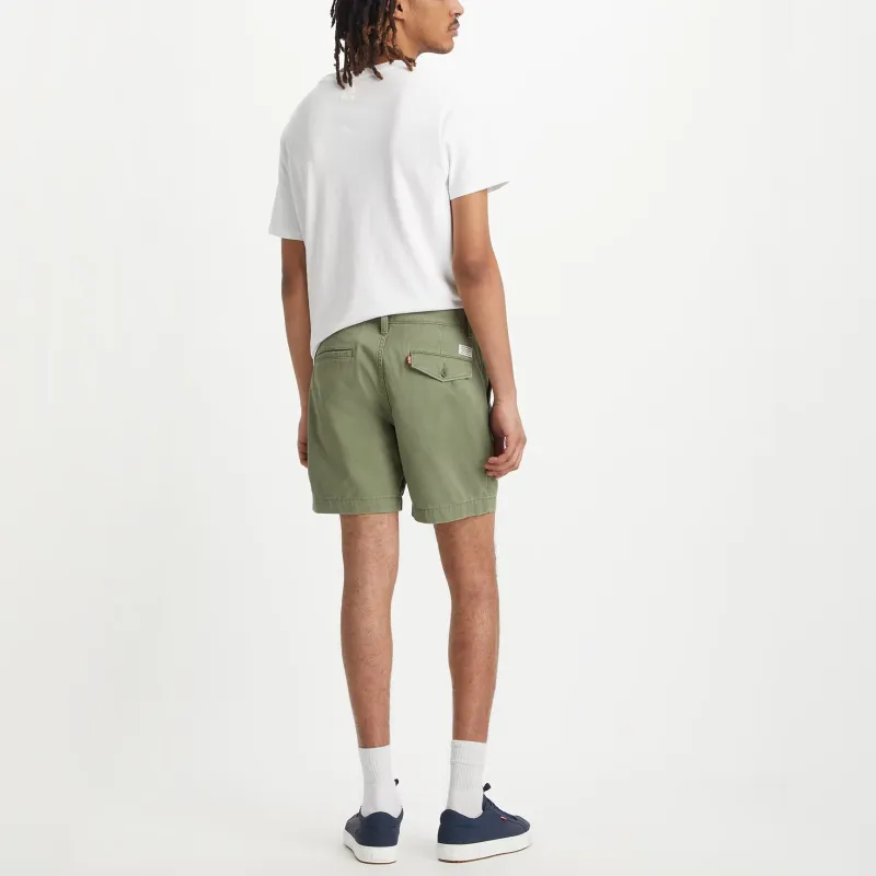 Levis Casual Shorts Men Green-3