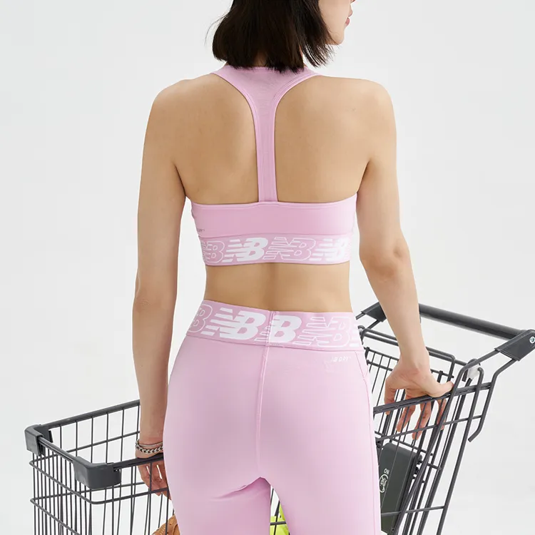 New Balance Tank Tops Women's Pink-5