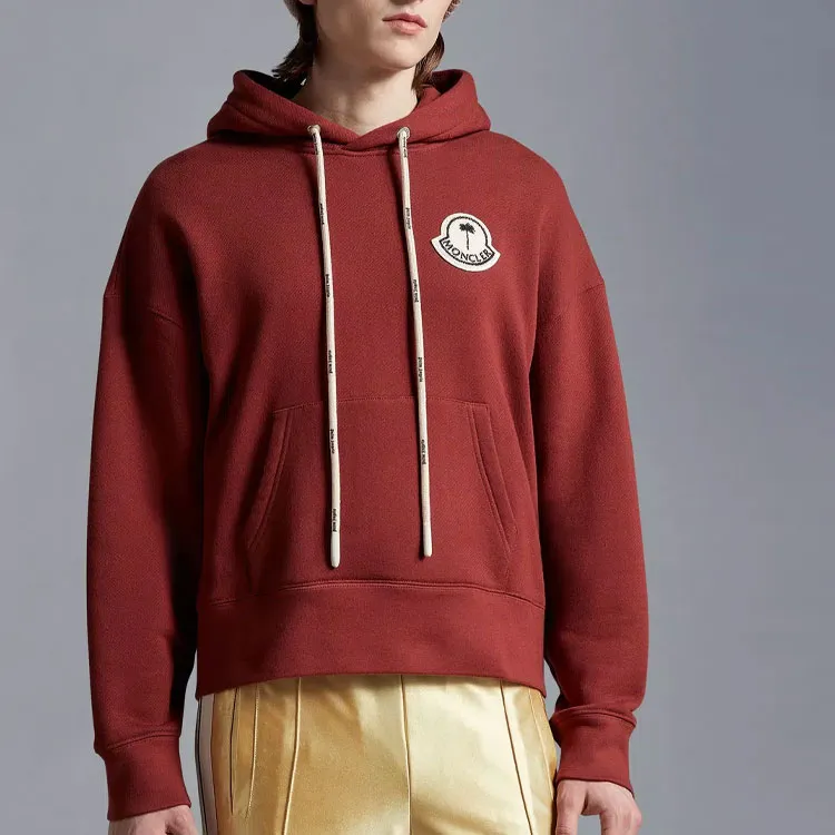 Moncler X Palm Angels Logo Hoodie-4