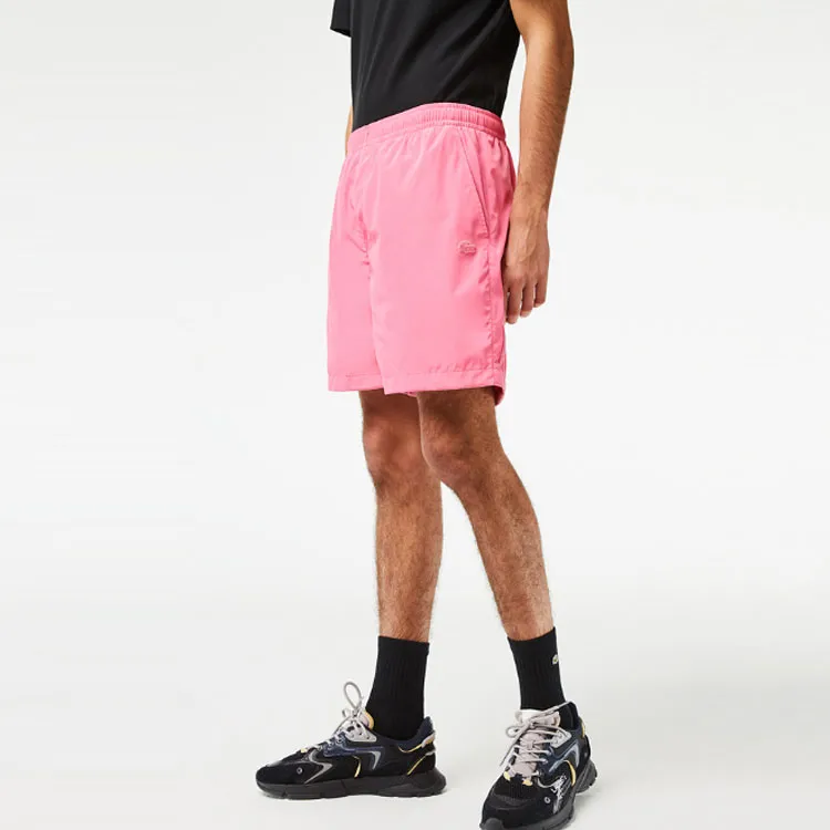 LACOSTE Casual Shorts Men Rose Red-4