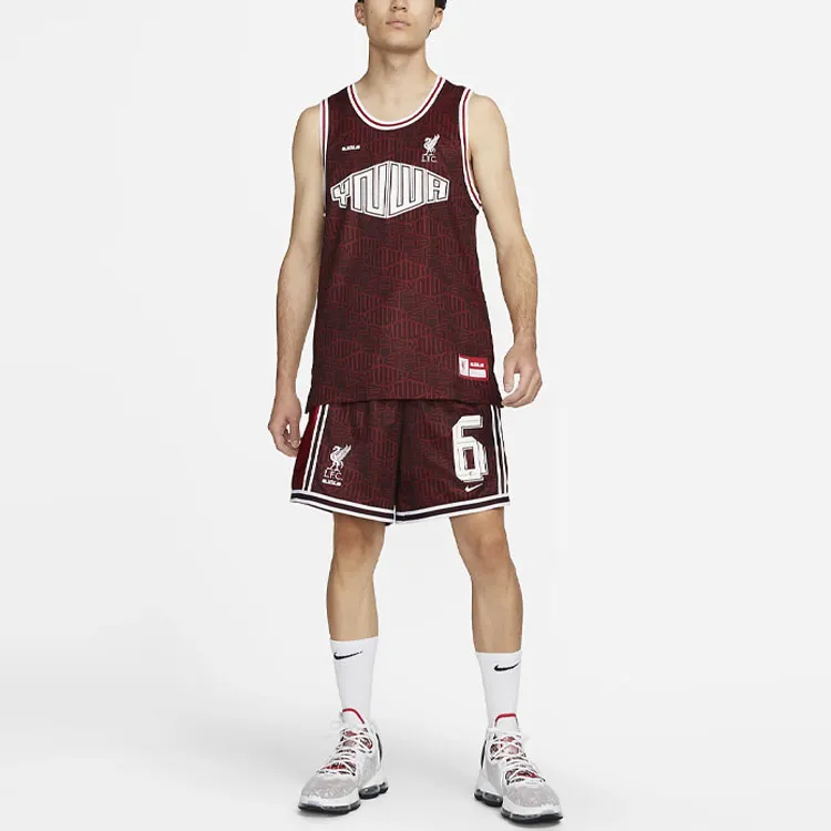 Nike Basketball Jersey Men's Red-2