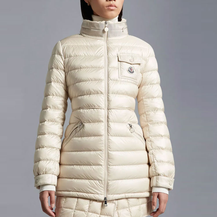 Moncler Jackets Women's Beige - POIZON