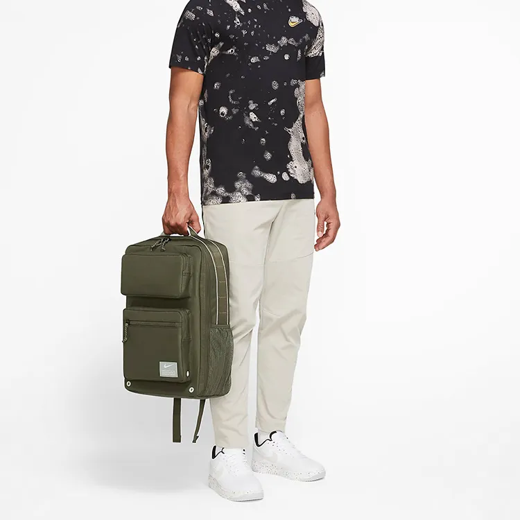 Nike Fabric Backpack Regular Men's Army Green-4