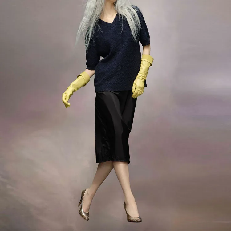 Maison Margiela V Neck Knitted Top-3