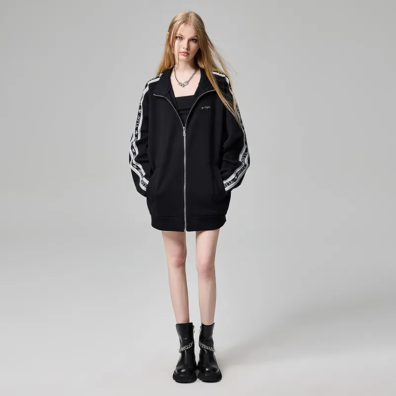 YLDP Jackets Unisex Black-2